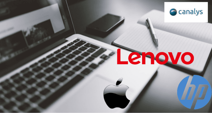 Lenovo al frente en la venta de PCs, le siguen Apple y HP