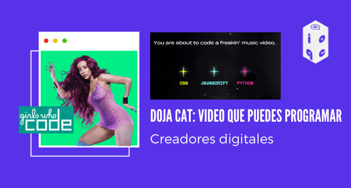 Doja Cat y Girls Who Code lanzan video musical que se puede programar