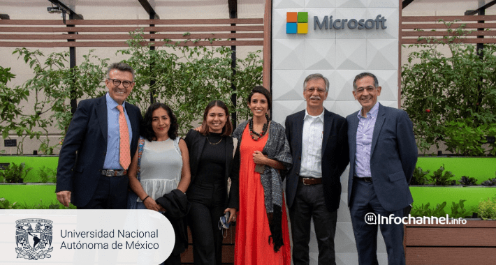 Microsoft entrega a la UNAM proyecto con Inteligencia Artificial