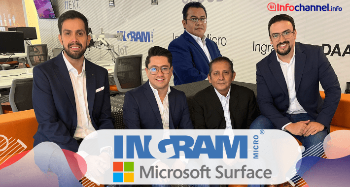 Ingram Micro destaca en  la distribución de Surface de Microsoft