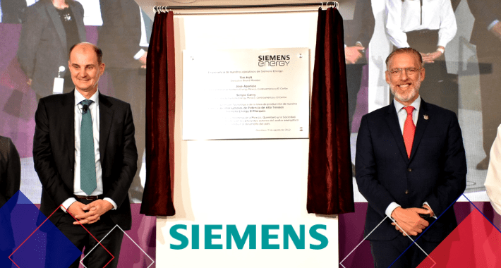 Siemens inaugura sistema de energía solar en Querétaro