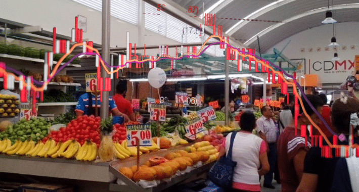 Inflación lleva 5 quincenas a la baja, llega a 8.14%