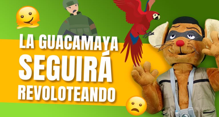 Video: SEDENA alucina a la Guacamaya