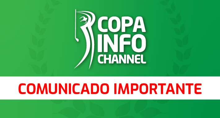 XX Copa Infochannel de Golf se reagenda para el 9 de mayo