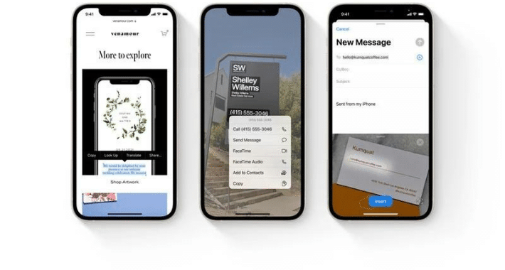Conoce Live Text, la nueva función del iOS 15