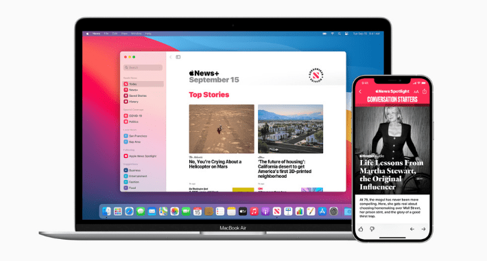 Apple News presenta un programa de socios para editores de noticias