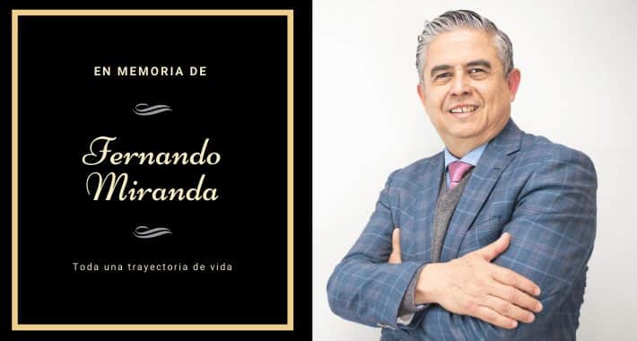 CVA, su familia y la industria, pierden a Fernando Miranda