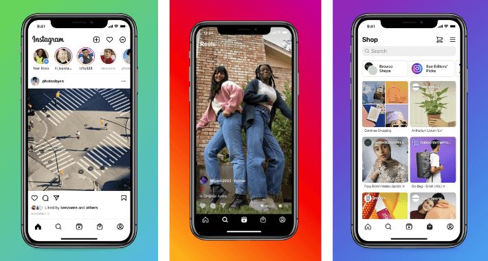 Instagram cambia su diseño por primera vez en años para competir con TikTok