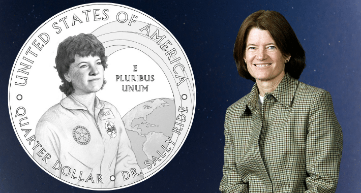 Mujeres pioneras en monedas: La astronauta Sally Ride