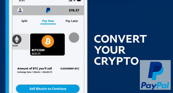 PayPal ya permite pagos con bitcoins