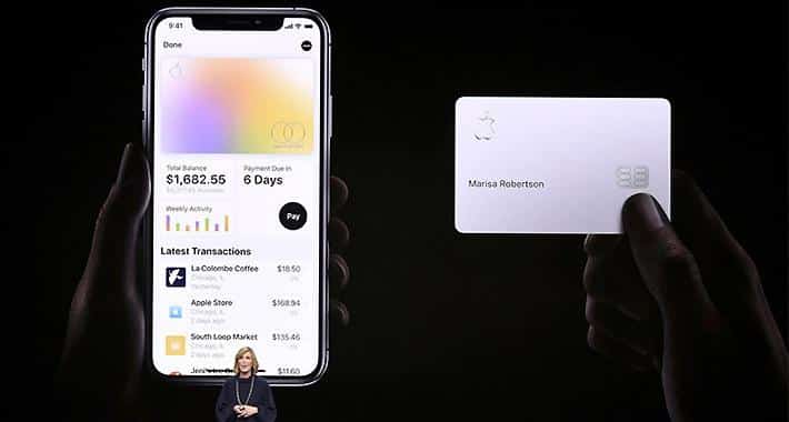 Apple presenta su primera tarjeta de crédito