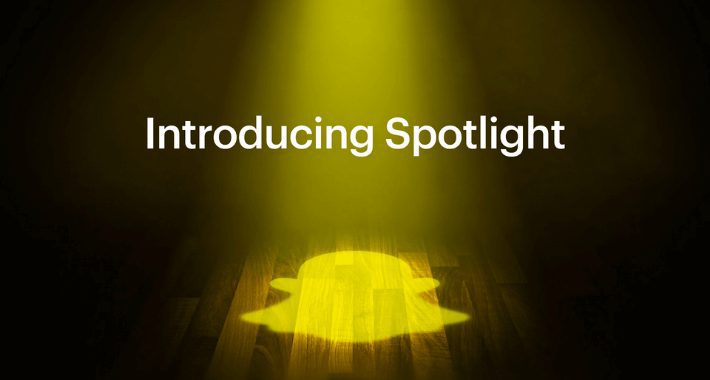 ¿Qué es Spotlight  de Snapchat?