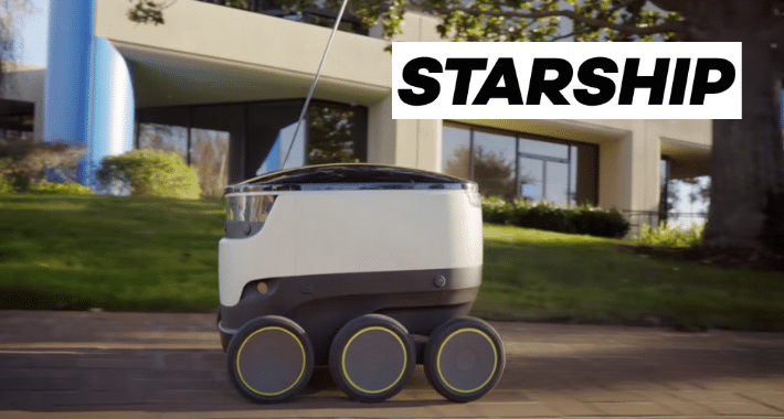 Robots repartidores son una realidad gracias a Starship Technologies