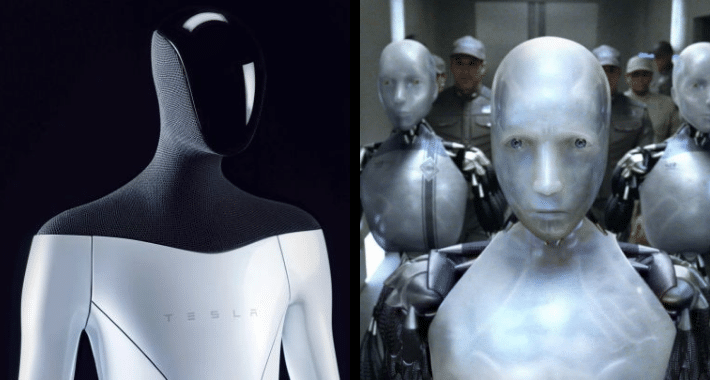 Tesla construye robot humanoide similar al de la película Yo, Robot