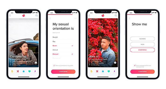 Tinder permite a usuarios incluir su orientación sexual