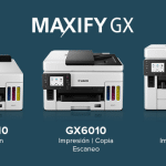 Multifuncionales e impresora MAXIFY GX de Canon. Tinta continua para alto volumen de impresión