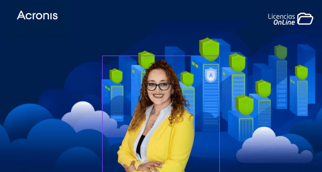 Teresa García, gerente de producto de Acronis en Licencias OnLine