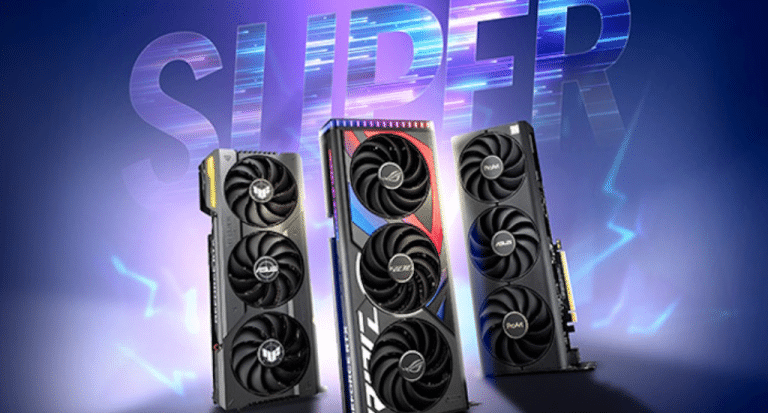 ASUS anuncia la serie de tarjetas gráficas NVIDIA GeForce RTX 40 SUPER y promos