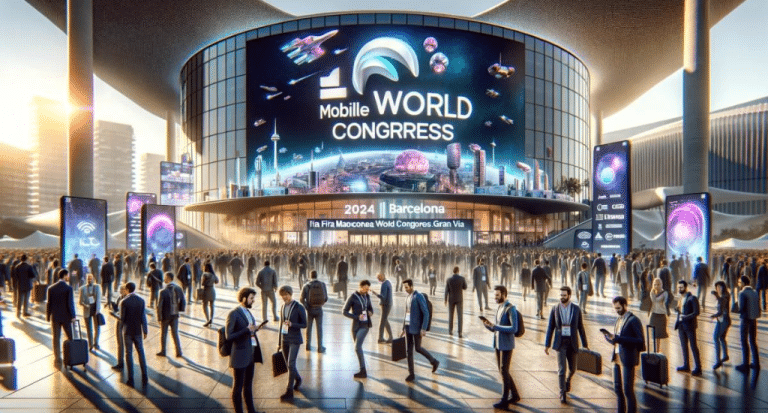 Mobile World Congress 2024, Barcelona, España.