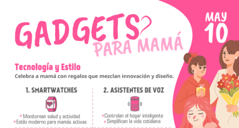 Gadgets para mamá en su día