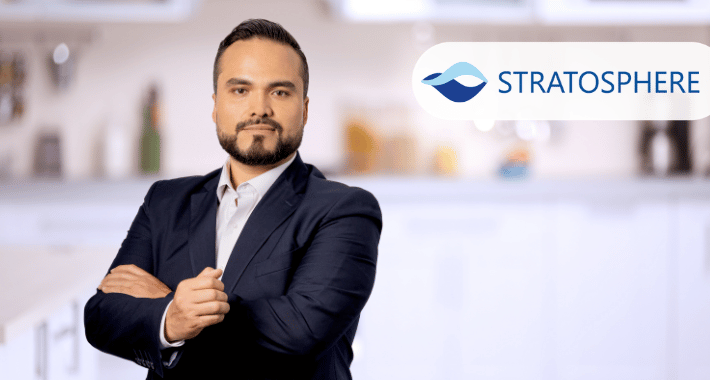 Misael González, gerente de ventas en Stratosphere.
