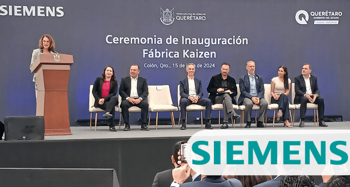 Siemens inaugura Kaizen en Querétaro para ampliar producción