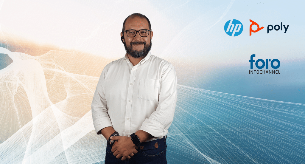 Jesús Sánchez, channel account manager en HP Poly México.