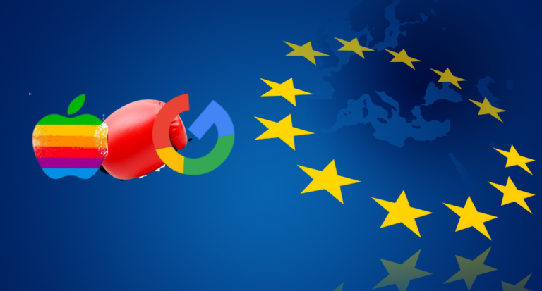 Europa impone multas multimillonarias a Apple y Google