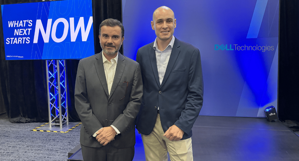 Juan Francisco Aguilar y Kurt Yáñez, Dell Technologies México.