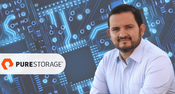 Alejandro Aguado, gerente de canal para Pure Storage Latinoamérica.