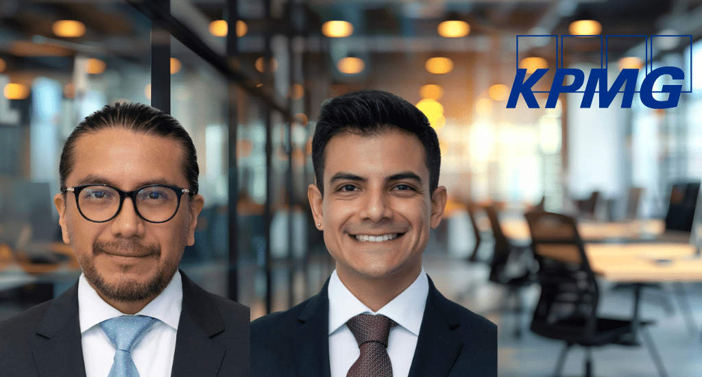 César Pérez y Daniel Ortiz, KPMG México.