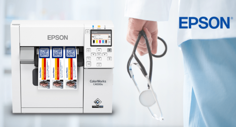 Epson ColorWorks C4000 en la industria farmacéutica