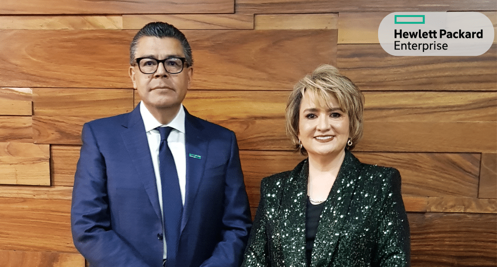 Gustavo Gómez y Pamela González de la Garza, HPE.