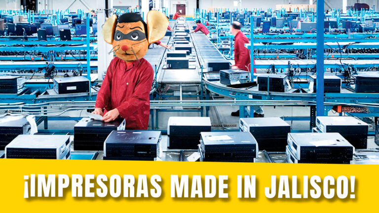 Video: El Ratón Enmascarado; ¡Impresoras Made In Jalisco!