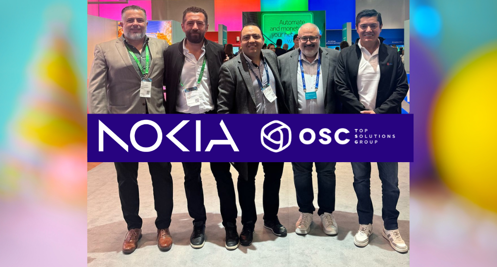 Ejecutivos de Nokia y OSC Top Solutions