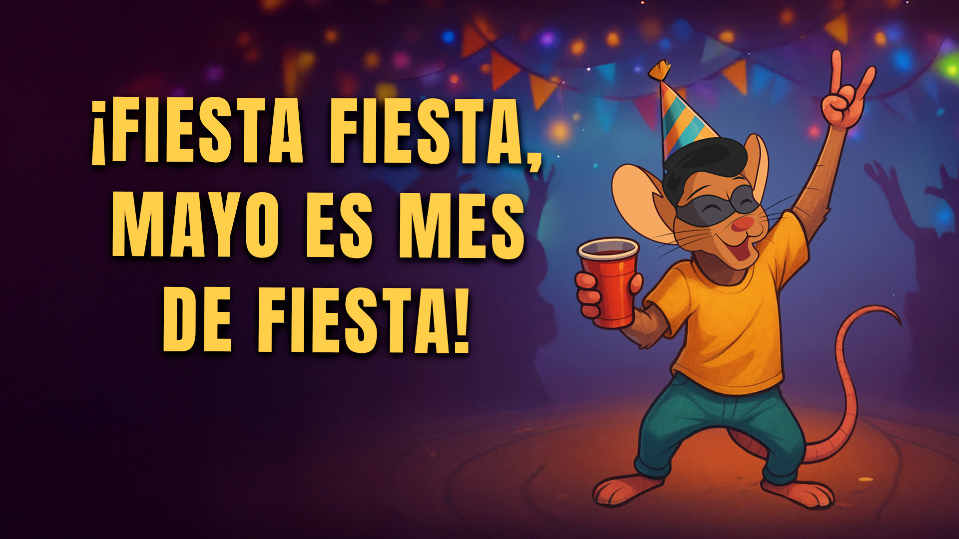 Ratón y los eventos destacados del mes de mayo