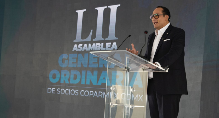Adal Ortiz Ávalos, presidente de Coparmex Ciudad de México.