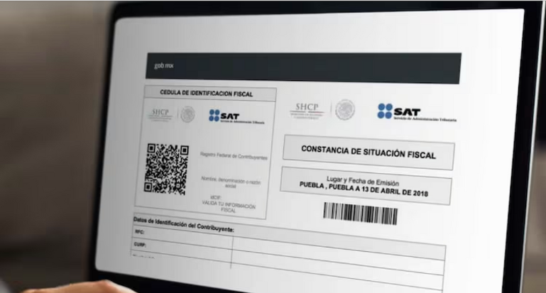 Cédula de Datos Fiscales, SAT