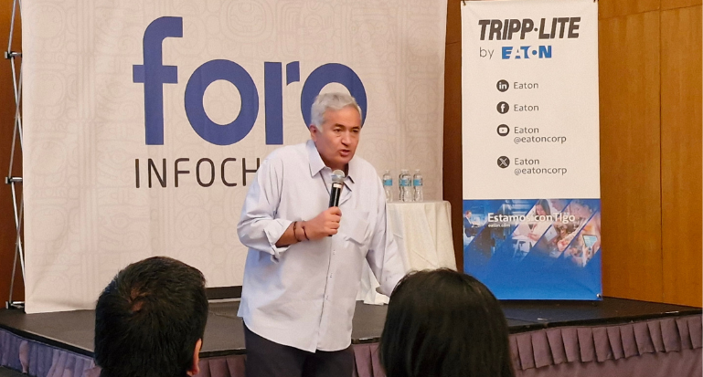 Juan Luis Tron, Tripp Lite by Eaton. Foro Infochannel 2025 CDMX.