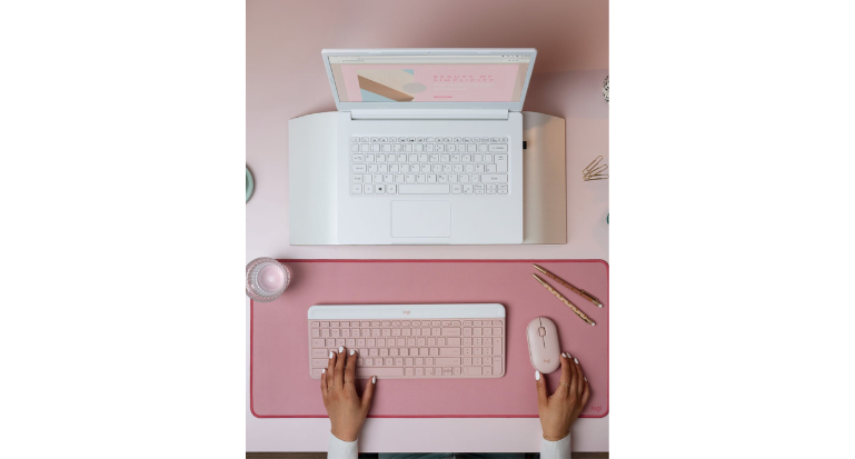 Teclado K380s – Compacto, inalámbrico y compatible con hasta tres dispositivos, ideal para multitareas.