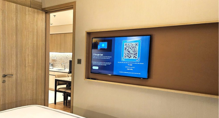 Samsung HU8000F: Televisores Hoteleros 2025