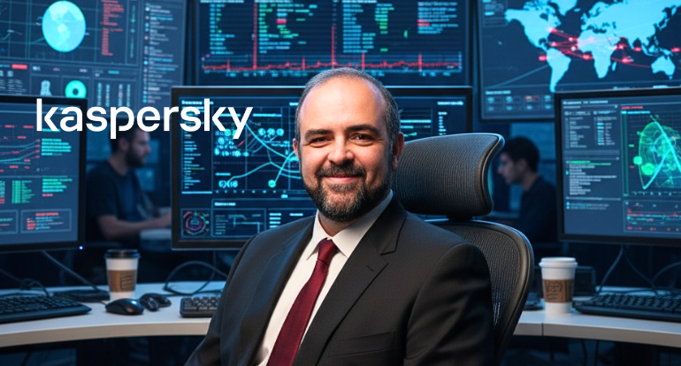 Claudio Martinelli, director general de Kaspersky para las Américas.