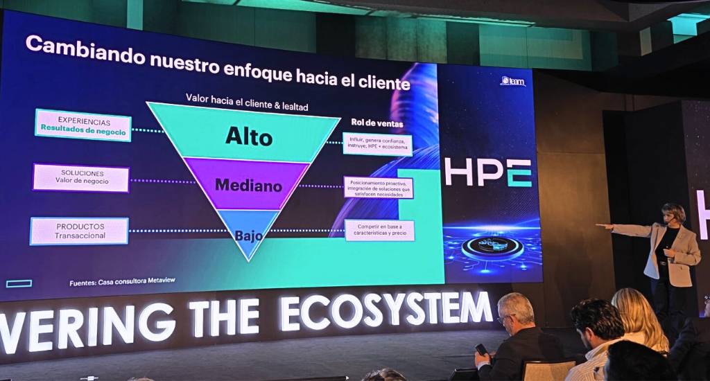 Pamela González, directora de ventas de Canal y Alianzas en HPE México