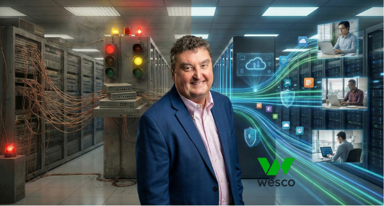 Alan Farrimond, vice president of worldwide accounts, Wesco Distribution.
