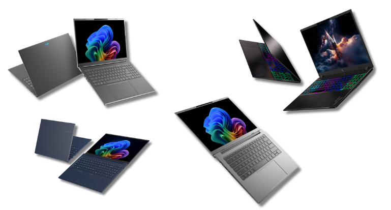 Portafolio Acer Copilot+ PC con AMD Ryzen AI Serie 400