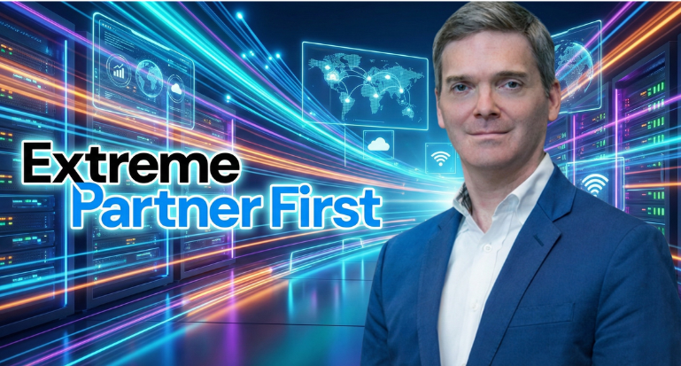 Joe Spencer, vicepresidente sénior de canales globales e iniciativas estratégicas de Extreme Networks.