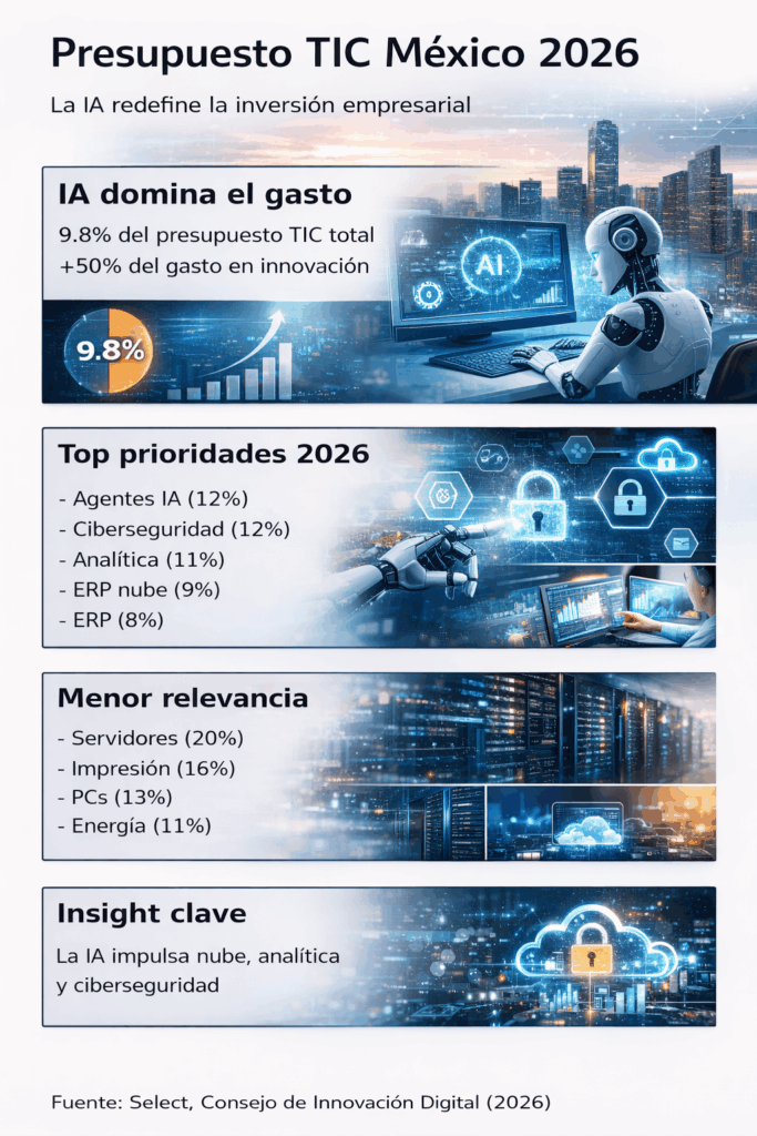 Presupuesto TIC México 2026