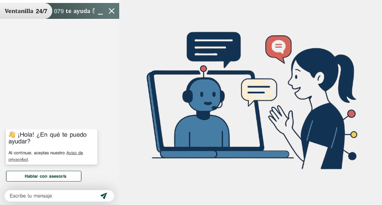 agencia_transformación digital_telecomunicaciones_chatbot_ventanilla_24_7