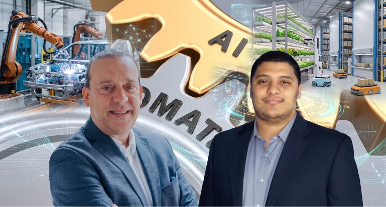 Alberto Rosati, CEO México de GFT Technologies, y Jorge de Trinidad Zepeda, Senior Solution Architect en Novacomp.