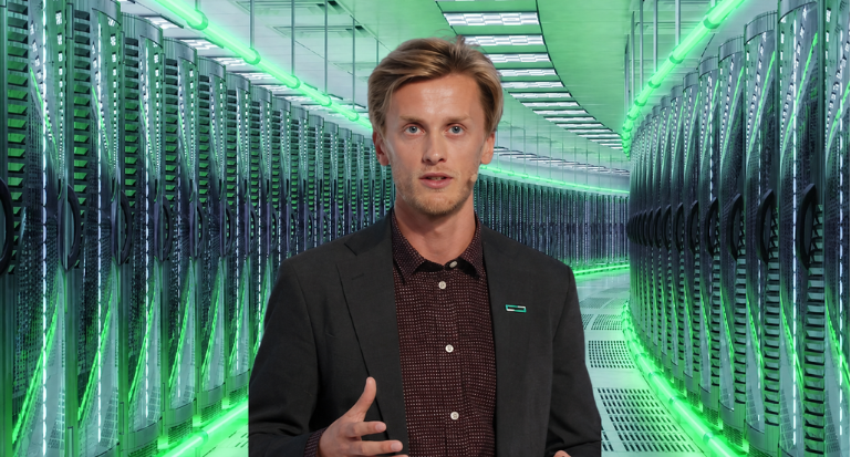 Jostein Birkeland, Principal Technologist de Transformación Sostenible en HPE.